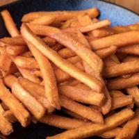 Sweet Potato Fries · Vegan and vegetarian.