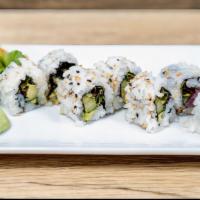 Vegetable Roll · Spring mix, cucumber, avocado.