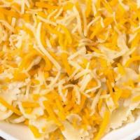 Mad Mac Bowl · White Cheddar Mac topped with Cheddar and Jack Cheeses