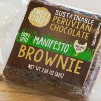 Peruvian Chocolate Brownie · An intense, full-bodied brownie that's fudgy on the inside and chewy on the outside. This un...