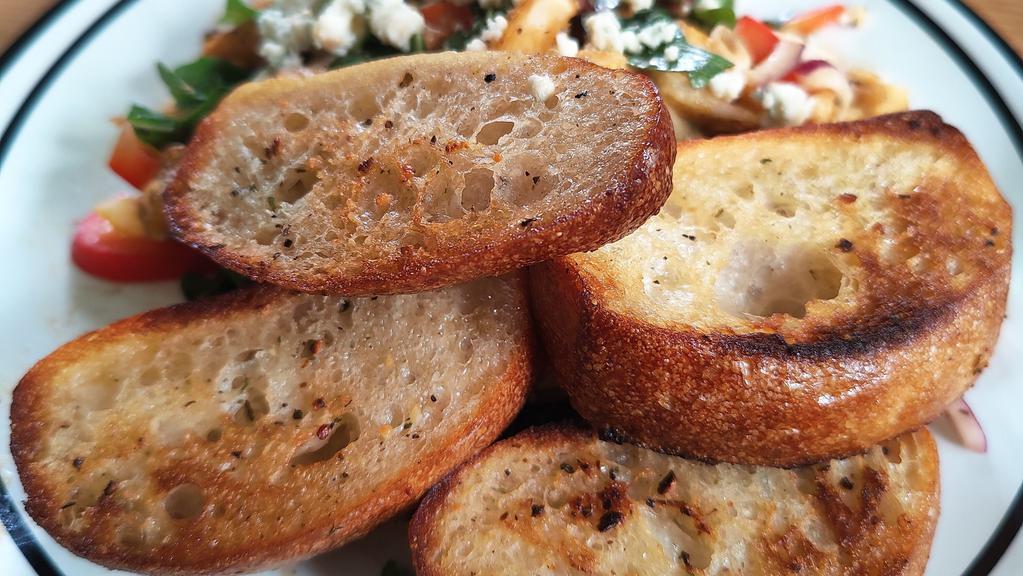 Grilled Bread · Vegetarian. Like a little extra. Try this delicious ciabatta bread from the grand central bakery, grilled with Parmesan garlic butter.