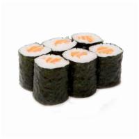 Salmon Roll · Salmon.

Consuming raw or undercooked meats. Poultry, shellfish or eggs may increase your ri...