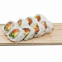 Seattle Roll · Salmon, avocado, and cucumber.

Consuming raw or undercooked meats. Poultry, shellfish or eg...
