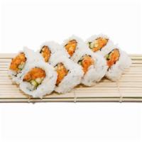 Spicy Salmon Roll · Spicy salmon and cucumber.

Consuming raw or undercooked meats. Poultry, shellfish or eggs m...