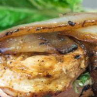 Chicken Breast · Marinated & grilled chicken breast, fresh cilantro, jalapenos, romaine lettuce & car...