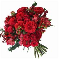 Red Carpet Roses · PACKAGE DETAILS
- Rich red roses, alstroemeria, and hypericum berries, fresh from our farms,...
