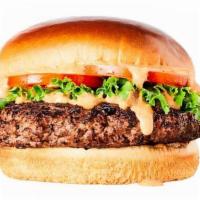 Classic Burger · Burger, lettuce, tomato, and house sauce. Delicious and savory hand-crafted burgers.