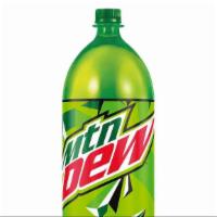 Mountain Dew (2 Liter) · Approx six servings. 0-170 calories per serving.