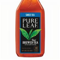 Pure Leaf Sweet Iced Tea Half-Gallon · Six servings. 100 cal. per serving.