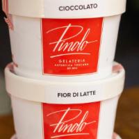 Pinolo Gelato Hazelnut, Half-Pint · Locally made Tuscan gelato using the best varieties of ingredients.