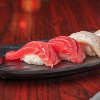 Tuna (2 Pc) · Consuming raw or undercooked meats, poultry, shellfish or eggs may increase your risk of foo...