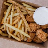 Nuggets · Choice of  Nuggets (Original or Spicy).
Choice of 2 Sides and 2 Sauces.