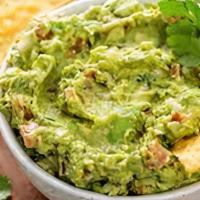 Guacamole (1 Pint) · Smashed avocado, cilantro, red onion, lime juice, salt and pepper
