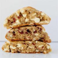 White Chocolate Raspberry Delight · This giant, amazing, and one of a kind cookie will leave you wondering how you ever lived wi...