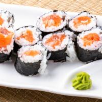 Salmon Roll · Only salmon inside.