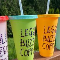 24 Oz Logo Tumbler · Comes Empty :) or ask your drink to be made in it.  Bring by the stand and get $1.00 off for...
