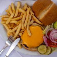 Deluxe Cheese Burger · 