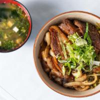 Pork Belly Donburi · 