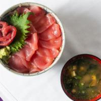 Tekka Don · Tuna sashimi on bed of rice