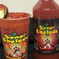 Señor Chelada Bottle · Premix Michelada Mix 32oz bottle non alcoholic Guarantee you will love it. Top Seller