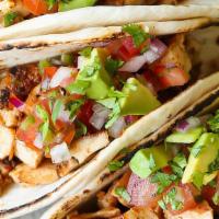 Tacos  X 10 · Corn tortilla, Your choice of meat, cilantro onions and salsa. The pastor tacos include litt...