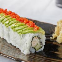 Sweetheart Roll · Spicy tuna, crab meat, sweet potato and avocado drizzle with eel sauce and spicy mayo.