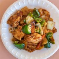 Jalapeño Chicken · Hot and spicy.