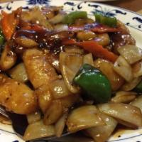 Rock Cod With Black Bean Sauce (Lunch) · 
