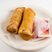 Homemade Vegetable Egg Roll · 2 pieces.