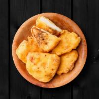 Cottage Cheese Fritters · Deep fried homemade cottage cheese fritters.
