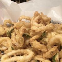 Fried Calamari Po Boy · 