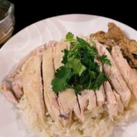 St Louis - Classical · Thai-style chicken & rice, comes with a side of clear chicken both & Thai chili ginger soy s...
