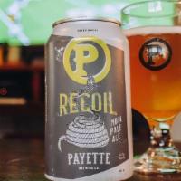 Recoil Ipa | 6-Pack, 6.5% Abv - 80 Ibu · TASTES LIKE DANGER
Bright IPA with a citrus kick of flavor. Light in body but BIG in aroma. ...