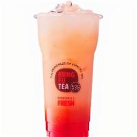 Yogurt Strawberry Lemonade · Yakult yogurt paired with strawberry jam and fresh lemonade.