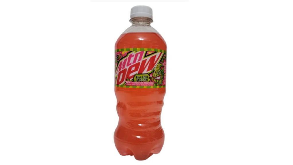 Mountain Dew Major Melon 20 Oz · Dew Charge with Watermelon