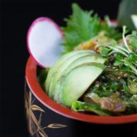 Poke Salad  · Choice of sashimi, fried chicken or fried tofu over vegetable salad with special poke sauce.