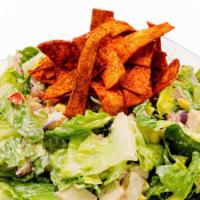 Caesar Salad · Our classic Caesar salad with romaine, parmesan cheese, and croutons; Add Chicken $5 Add Sal...
