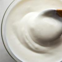 Plain Yogurt · Plain housemade yogurt. Vegetarian. Gluten-Free.