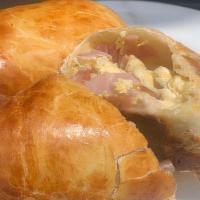 The Canadian Kolache · *Newly Improved* Must try! Canadian Bacon, egg and white cheese made fresh in our Home Made ...