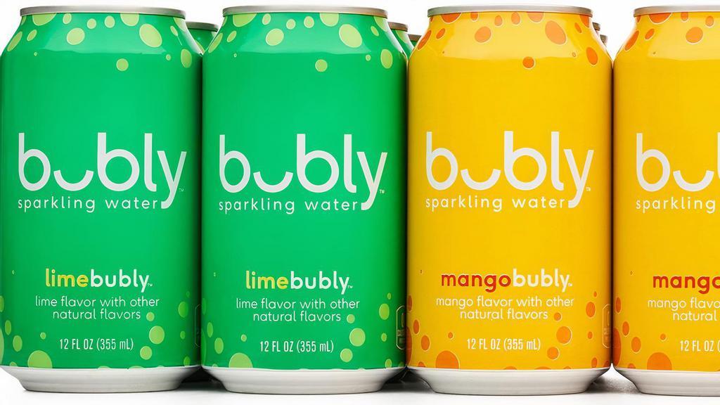 Bubly Flavored Sparking Water · 