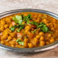 Cholle Masala · Chickpea curry.  Gluten and Dairy free.