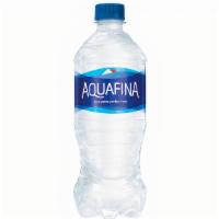 Aquafina - 20Oz Bottle · Pure refreshing water for a perfect taste, add to your meal.