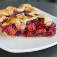 Star-Spangled Sour Cherry Slice · Cherries with a touch of almond in a patriotic crust of flaky stars.