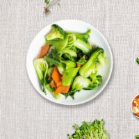 Steamed Vegetables · Get a side of steamed veggies.