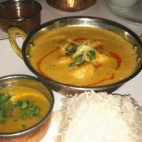 Korma · Gluten-free. This characteristic dish can be traced back to the 16th century. The rich flavo...