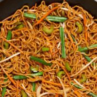 Kids Chow Mein · Served with rice and a drink.