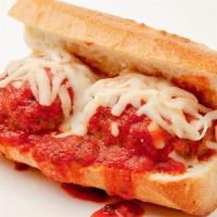 Meatball Sub (12') · Guy Fieri's favorite! Our famous handmade meatball with our own marinara sauce, and provolon...