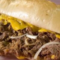 Philly Cheesesteak (6'') · Our Philly cheesesteak is made with thin-sliced ribeye steak, grilled with onions, and toppe...