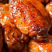 Orange Chicken Wings · 🌶 Chicken wings stir fried in spicy orange flavored sauce