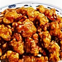 General Tao'S Chicken
 · Spicy. Tender pieces chicken deep fried, sauteed in spicy sauce, just like the way the gener...
